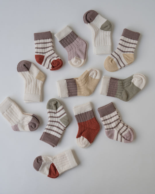 BABYふわふわソックス3足セット