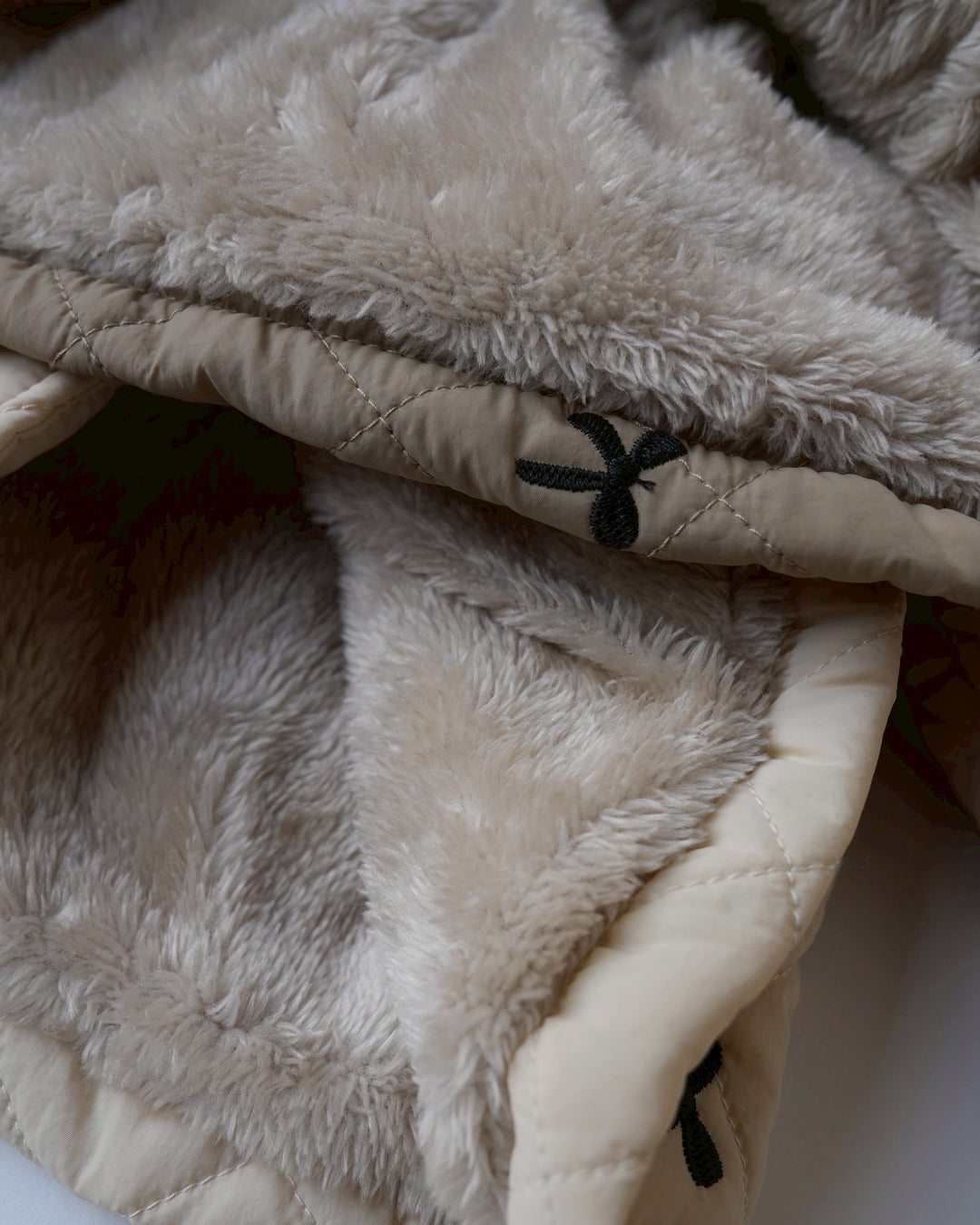 リボンキルティングジャケット