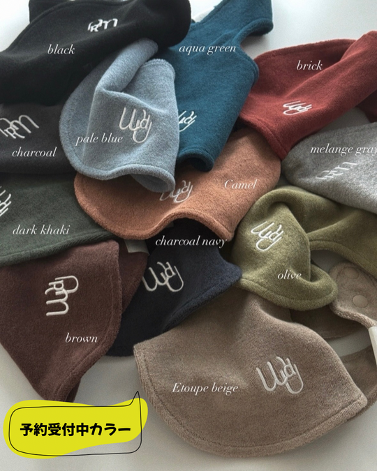 [would U]cloud terry bibs"25色"