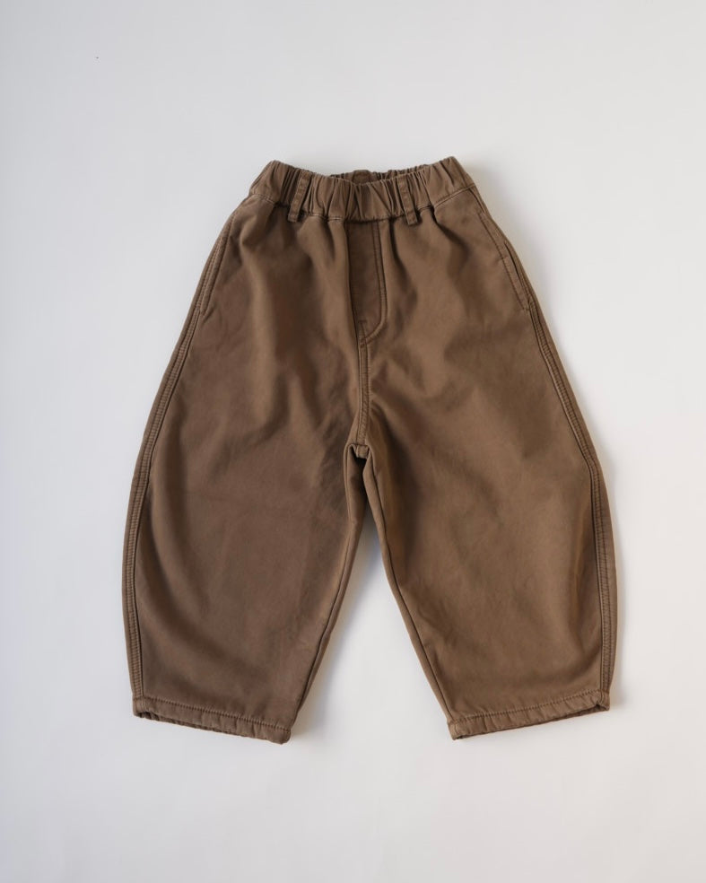 カーブ裏起毛パンツ