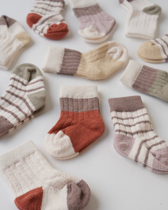 BABYふわふわソックス3足セット