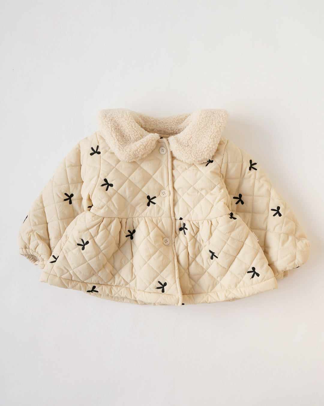 リボンキルティングジャケット