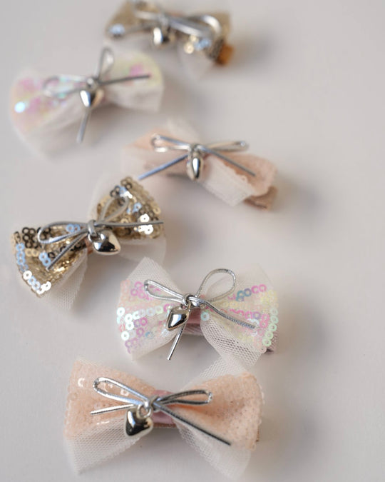 キラキラリボンクリップ