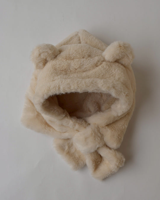 くまさんファーフーディー