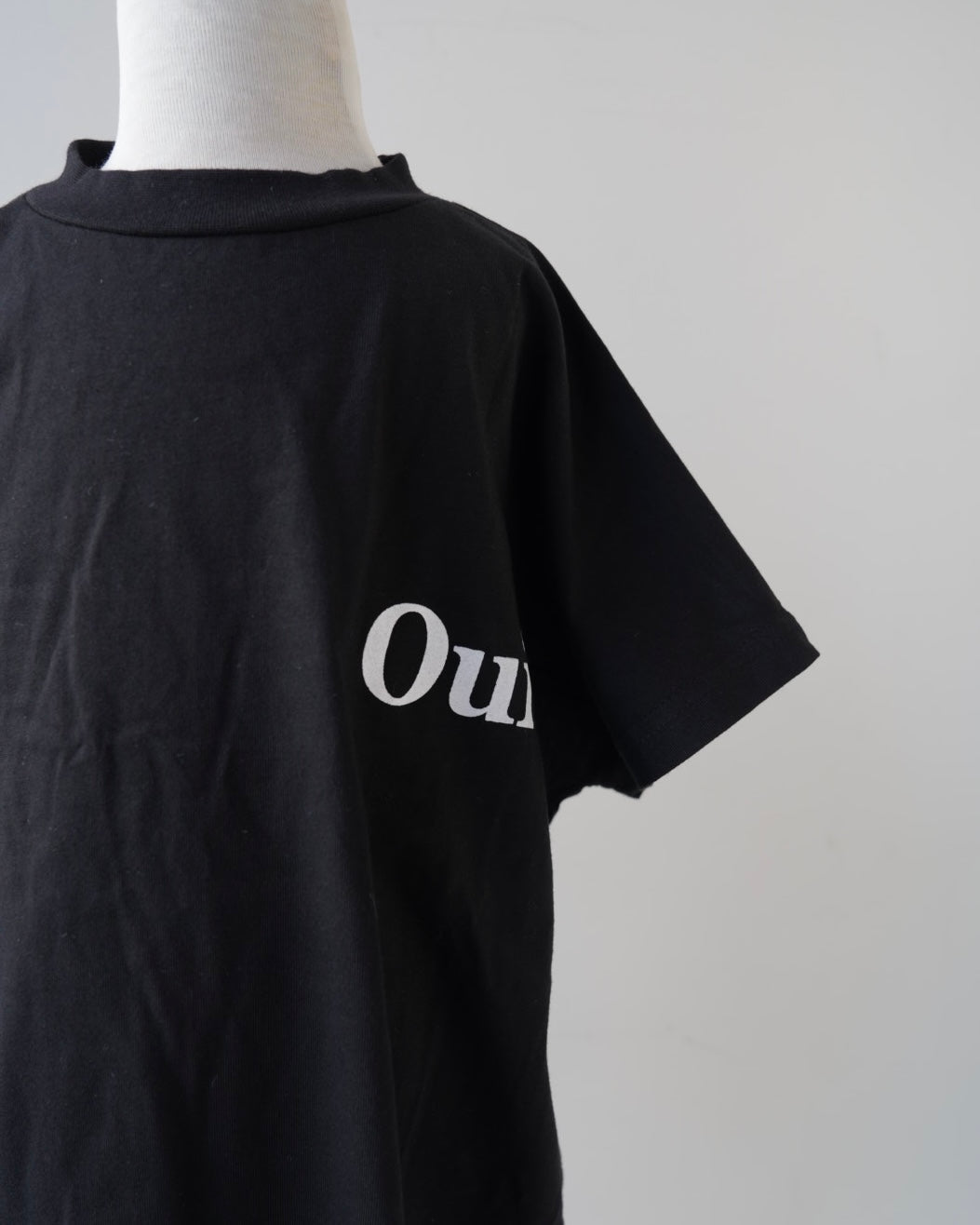 ouiバックフリルTシャツワンピース