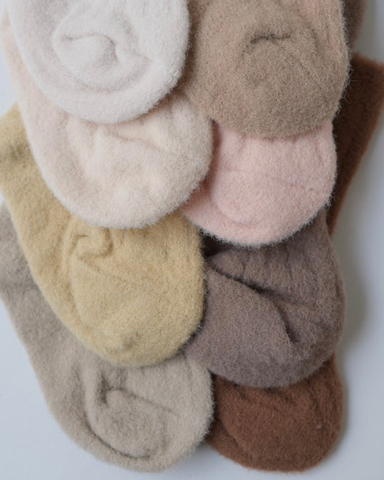 ふわもちベビーソックス2足セット