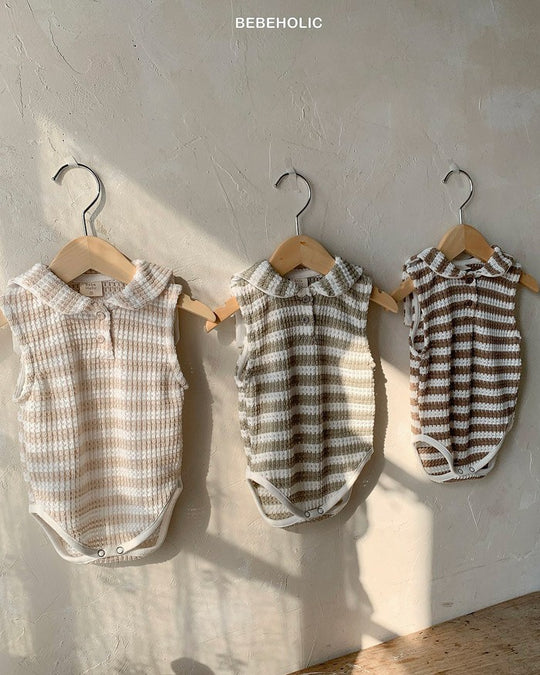 [bebeholic]Flush stripe suit