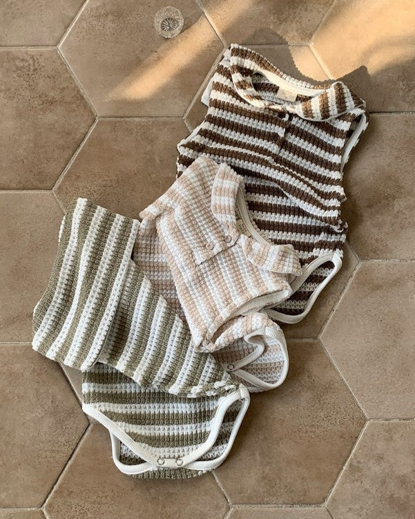 [bebeholic]Flush stripe suit