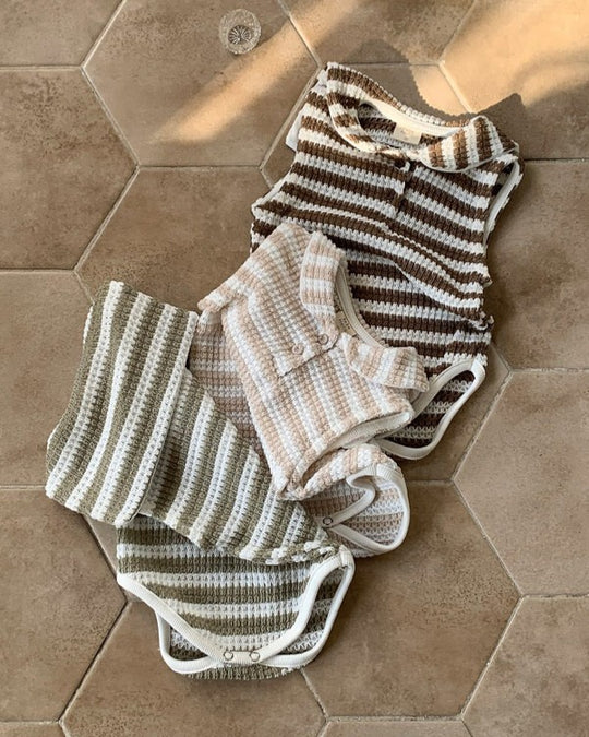 [bebeholic]Flush stripe suit