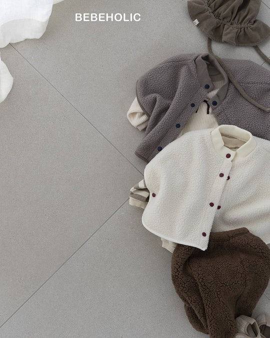 [bebeholic]ボアポンチョ