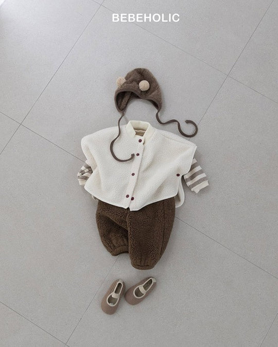 [bebeholic]ボアポンチョ