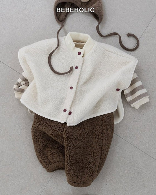 [bebeholic]ボアポンチョ