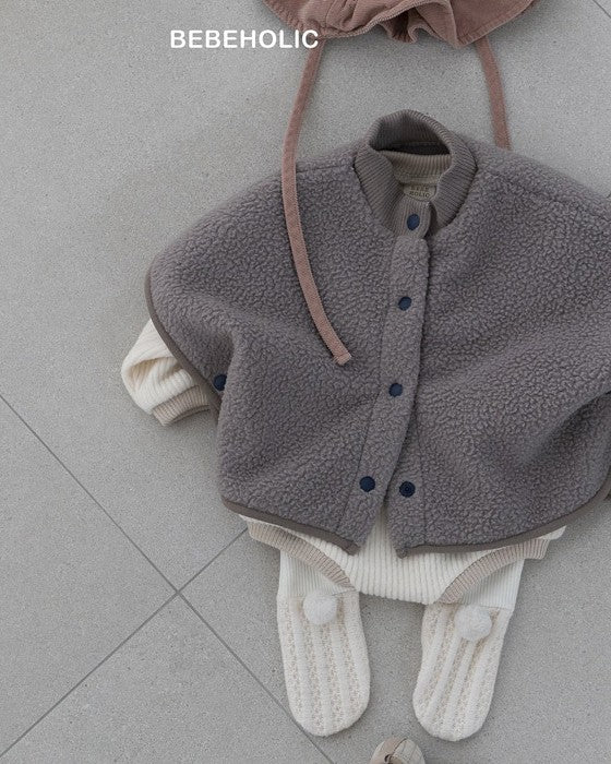 [bebeholic]ボアポンチョ