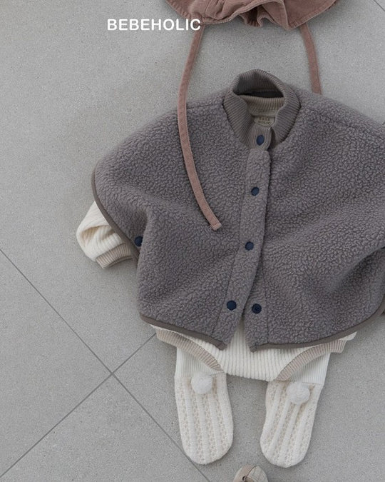 [bebeholic]ボアポンチョ