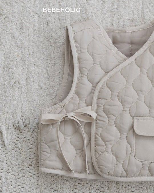 [bebeholic]キルティングベスト