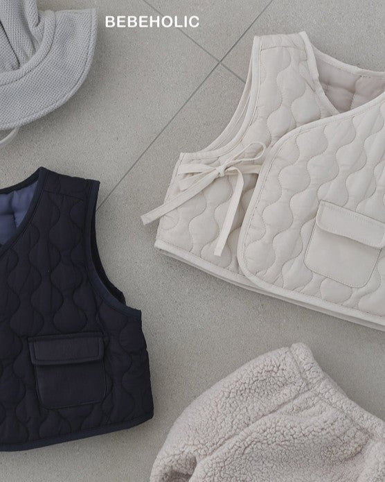 [bebeholic]キルティングベスト