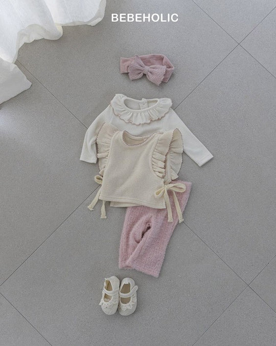 [bebeholic]フリルニットソーベスト