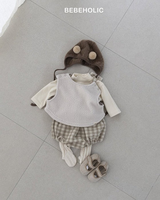 [bebeholic]ポップコーンボアベスト