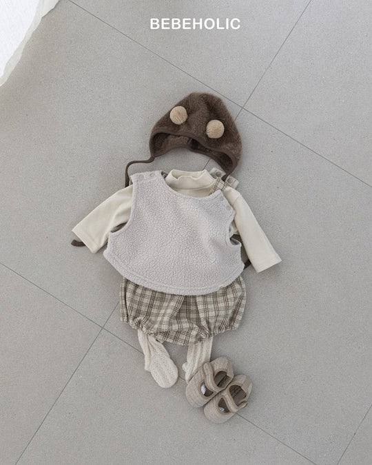 [bebeholic]ポップコーンボアベスト