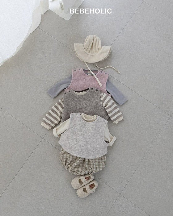 [bebeholic]ポップコーンボアベスト