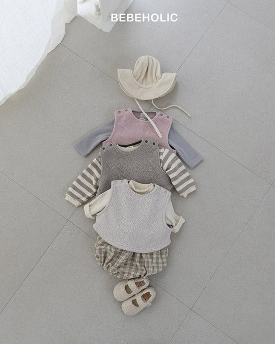 [bebeholic]ポップコーンボアベスト