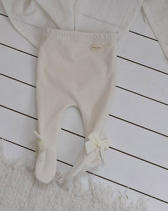 [bebeholic]ベルベットリボンレギンス