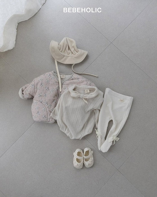 [bebeholic]ベルベットリボンレギンス