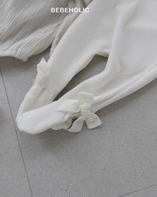 [bebeholic]ベルベットリボンレギンス