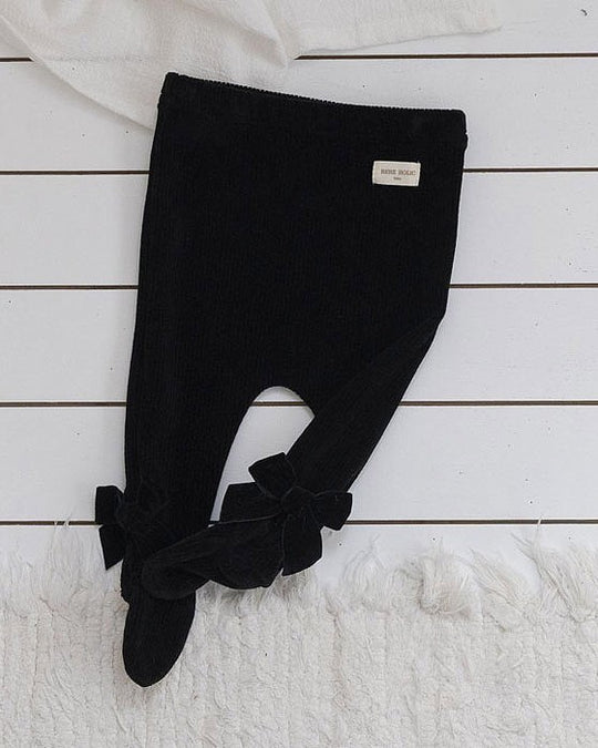[bebeholic]ベルベットリボンレギンス