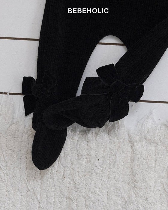 [bebeholic]ベルベットリボンレギンス