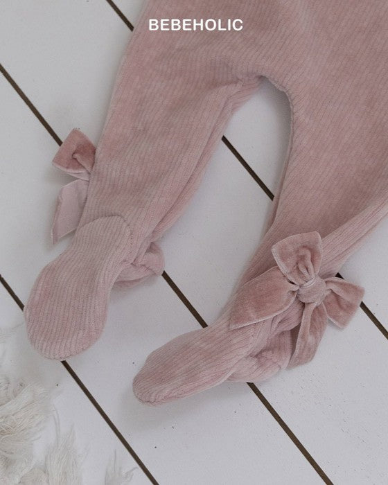 [bebeholic]ベルベットリボンレギンス