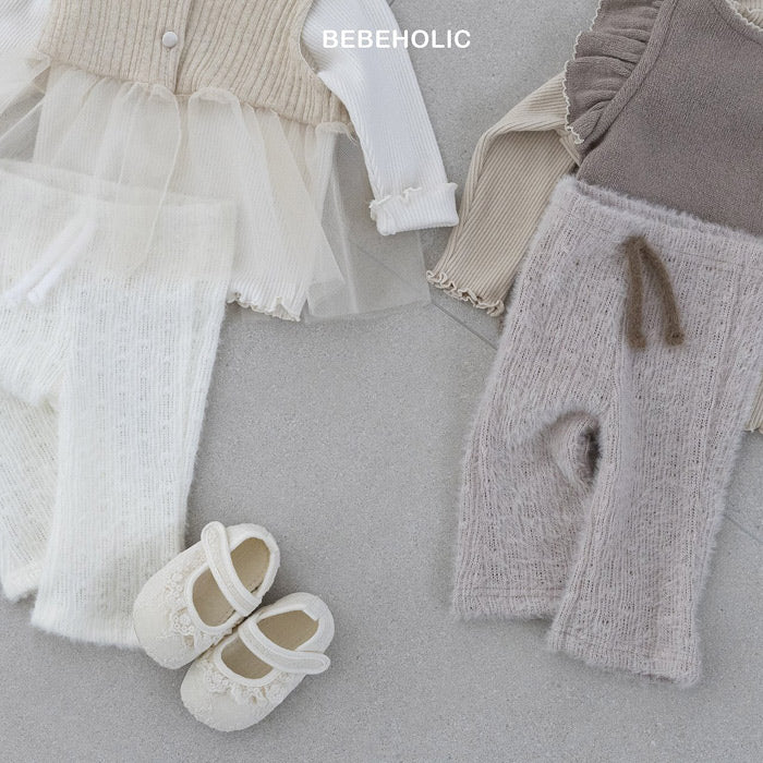 [bebeholic]アンゴラニットパンツ
