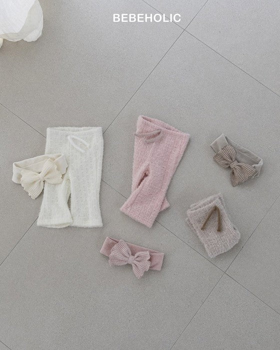 [bebeholic]アンゴラニットパンツ