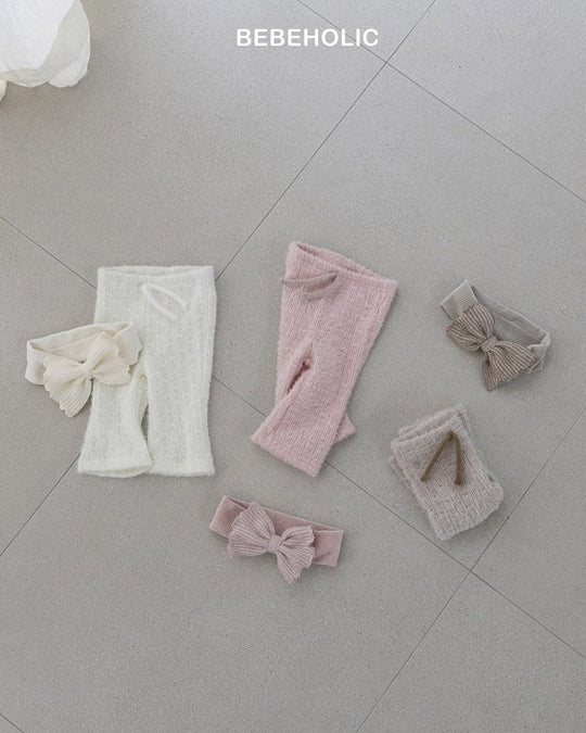 [bebeholic]アンゴラニットパンツ