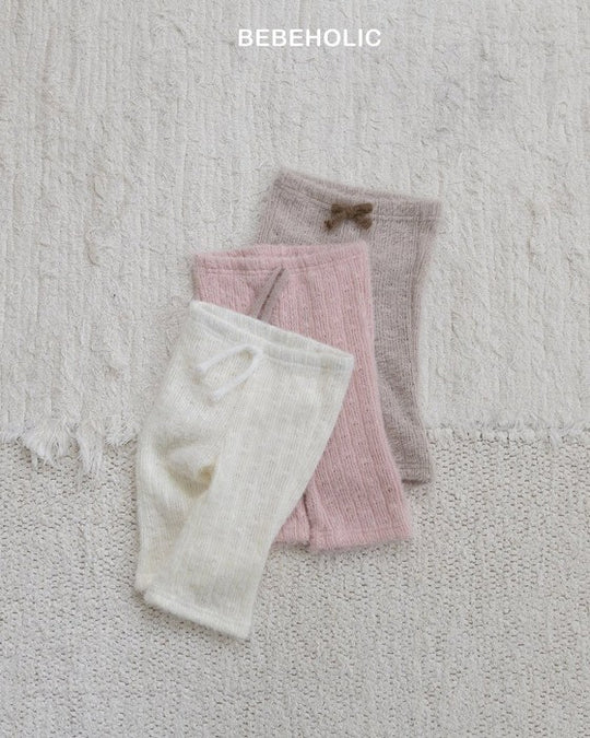 [bebeholic]アンゴラニットパンツ