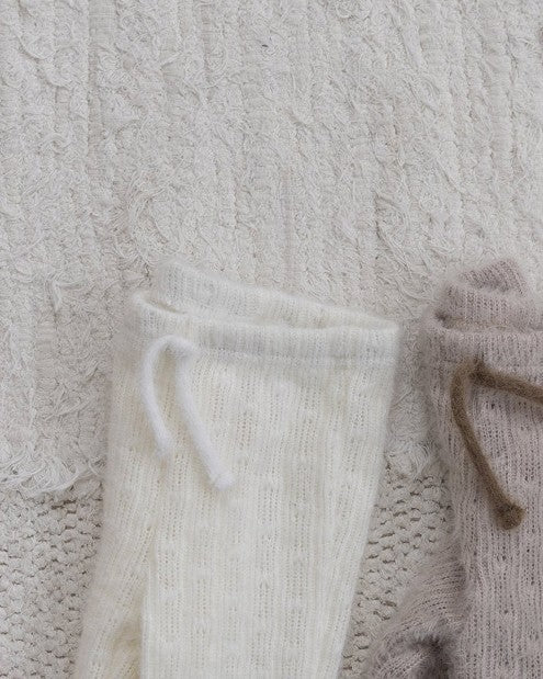 [bebeholic]アンゴラニットパンツ