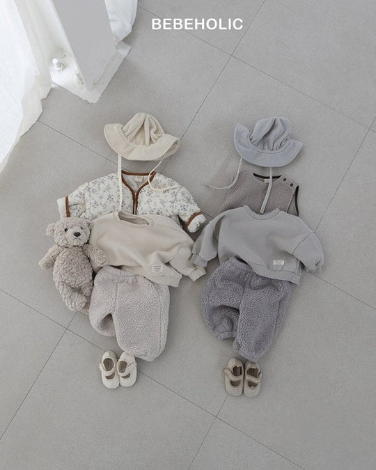 [bebeholic]肘パッチ裏起毛mtm