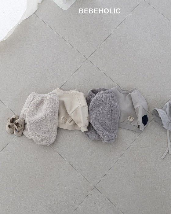 [bebeholic]肘パッチ裏起毛mtm