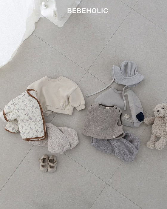 [bebeholic]肘パッチ裏起毛mtm