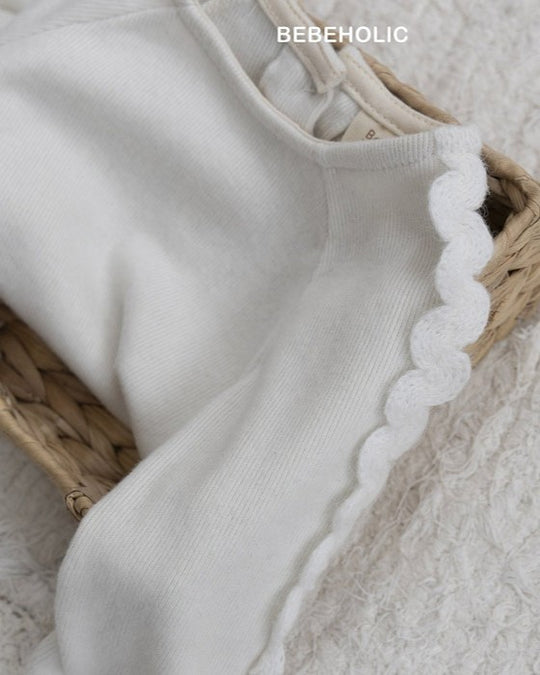 [bebeholic]ウェーブラインニットソー