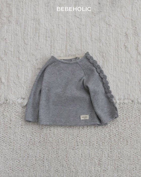 [bebeholic]ウェーブラインニットソー