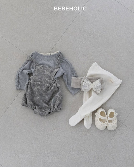 [bebeholic]ウェーブラインニットソー