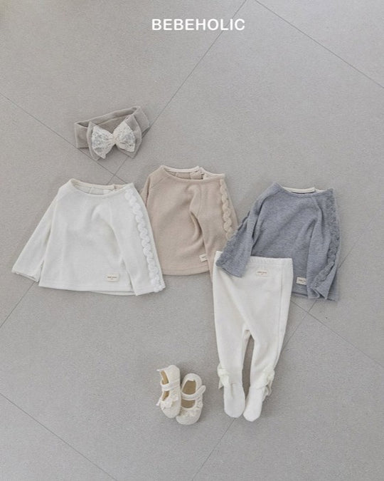 [bebeholic]ウェーブラインニットソー