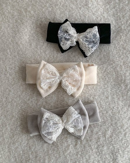 [bebeholic]シャシャリボンヘアバンド