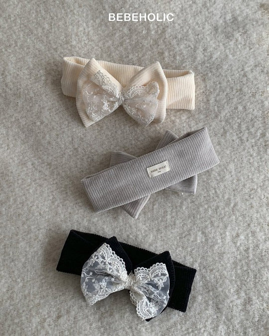 [bebeholic]シャシャリボンヘアバンド