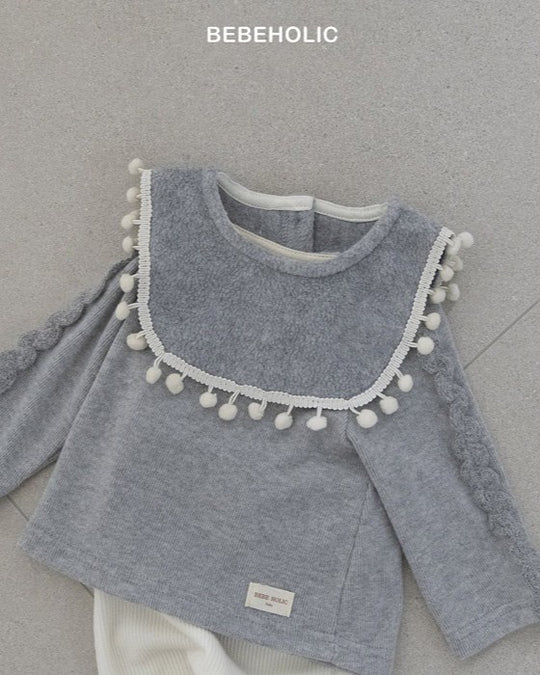 [bebeholic]フリースポンポンスタイ