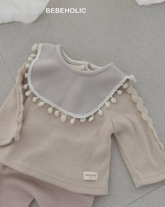 [bebeholic]フリースポンポンスタイ