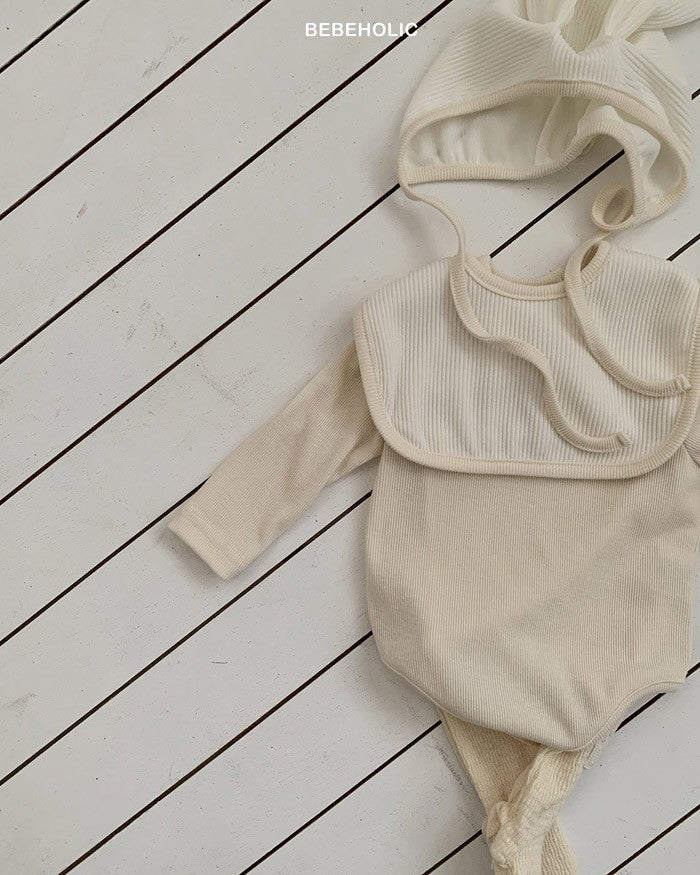 [bebeholic]Sugar golji set (bonnet+suit+cape)