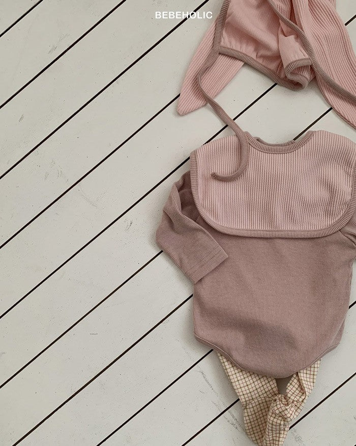 [bebeholic]Sugar golji set (bonnet+suit+cape)