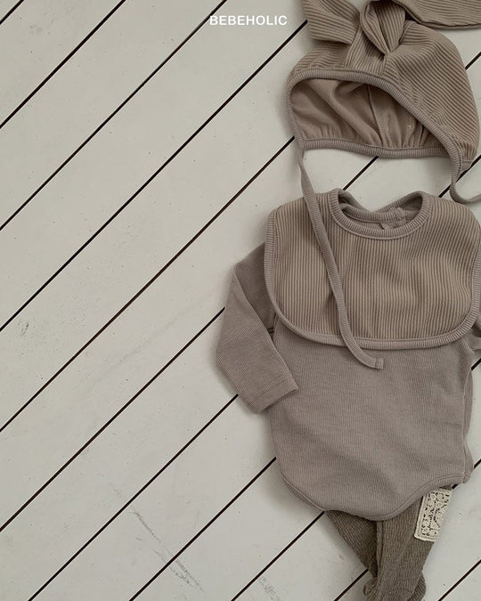 [bebeholic]Sugar golji set (bonnet+suit+cape)